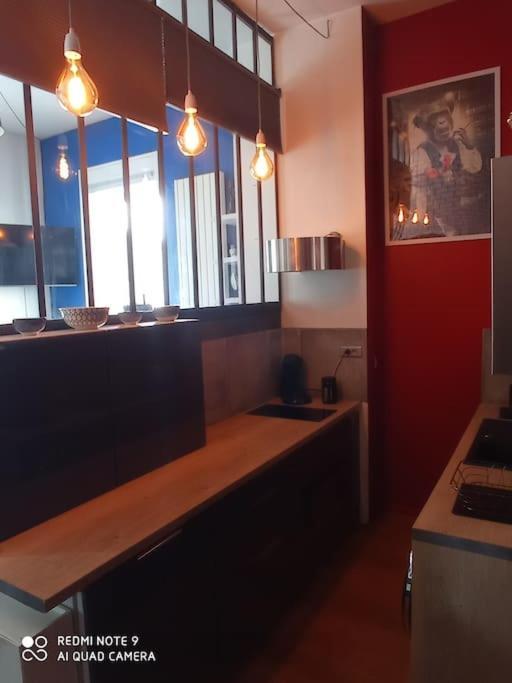 Cosy Gare Quimper Appartement Buitenkant foto
